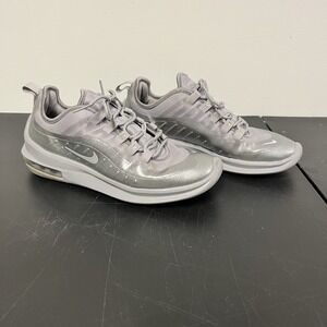 Nike Air Max Axis CT1162-001 Size 8.5 Silver Sparkle Shoes Sneaker Women's EUC